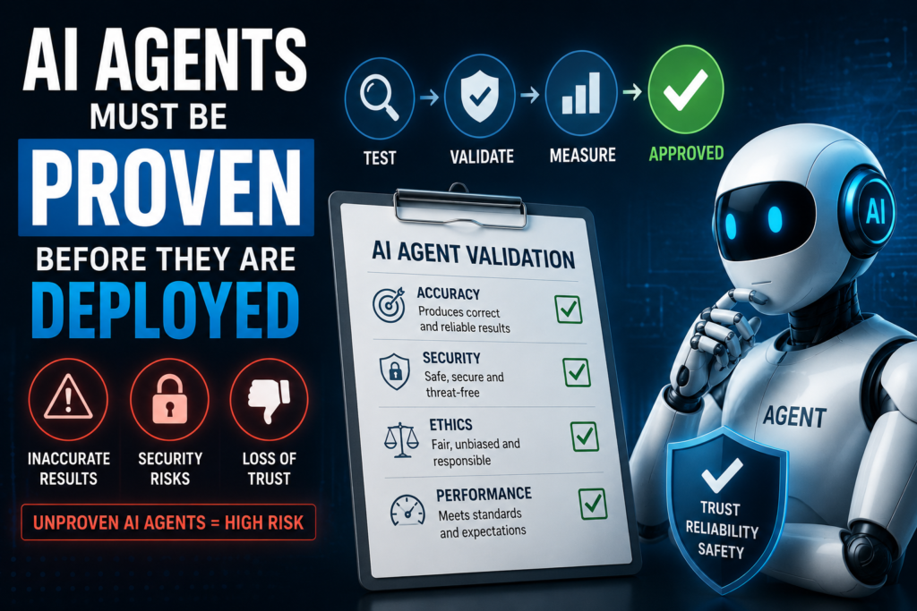 AI Agents Before Deployment: Why Validation and Testing Matter 1 AI Agents Before Deployment