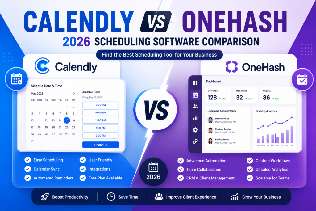 Calendly vs OneHash