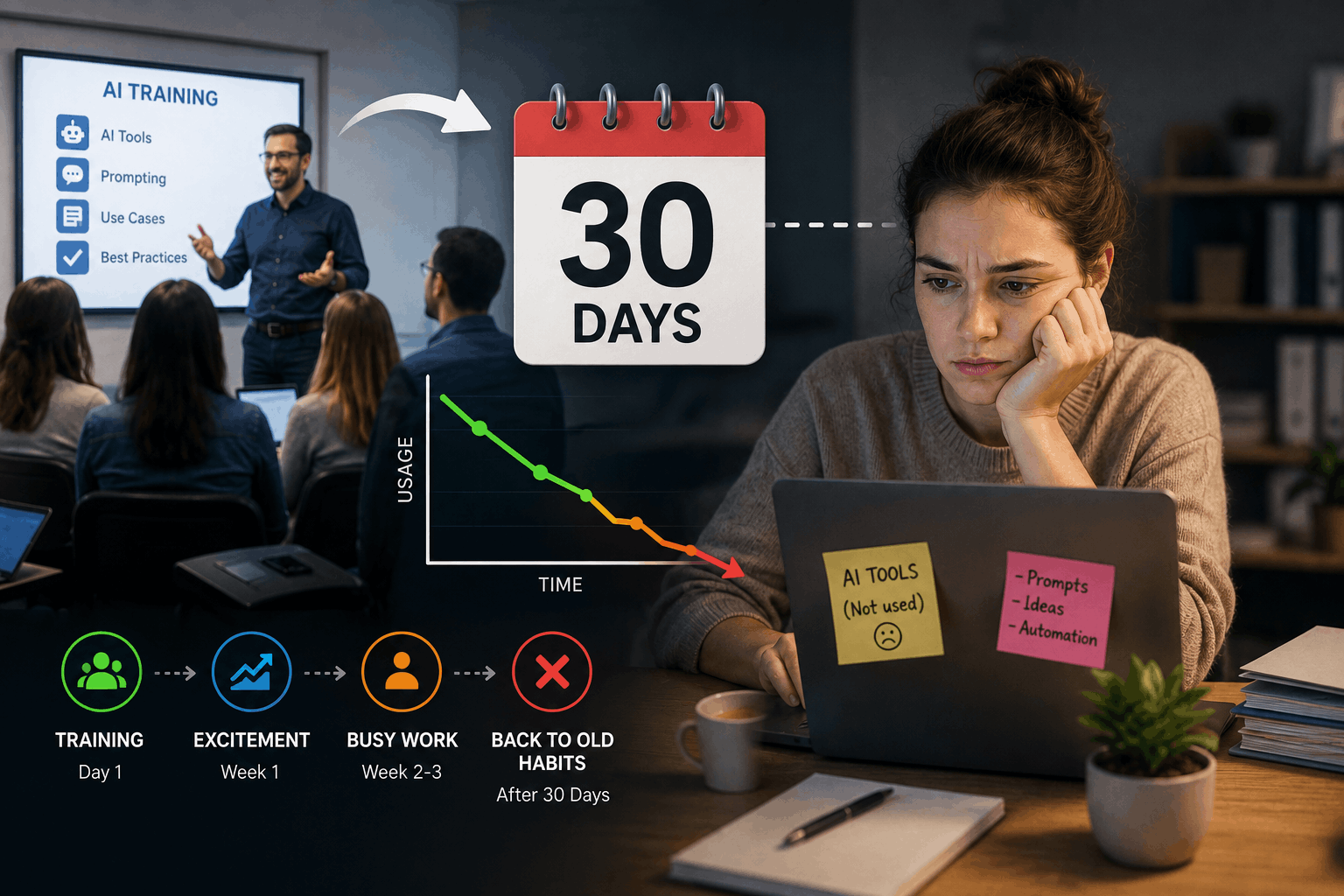 AI training programs fail