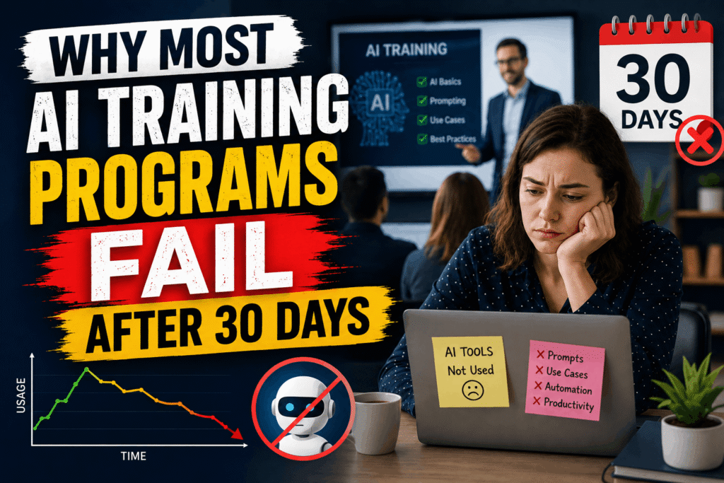 AI training programs fail