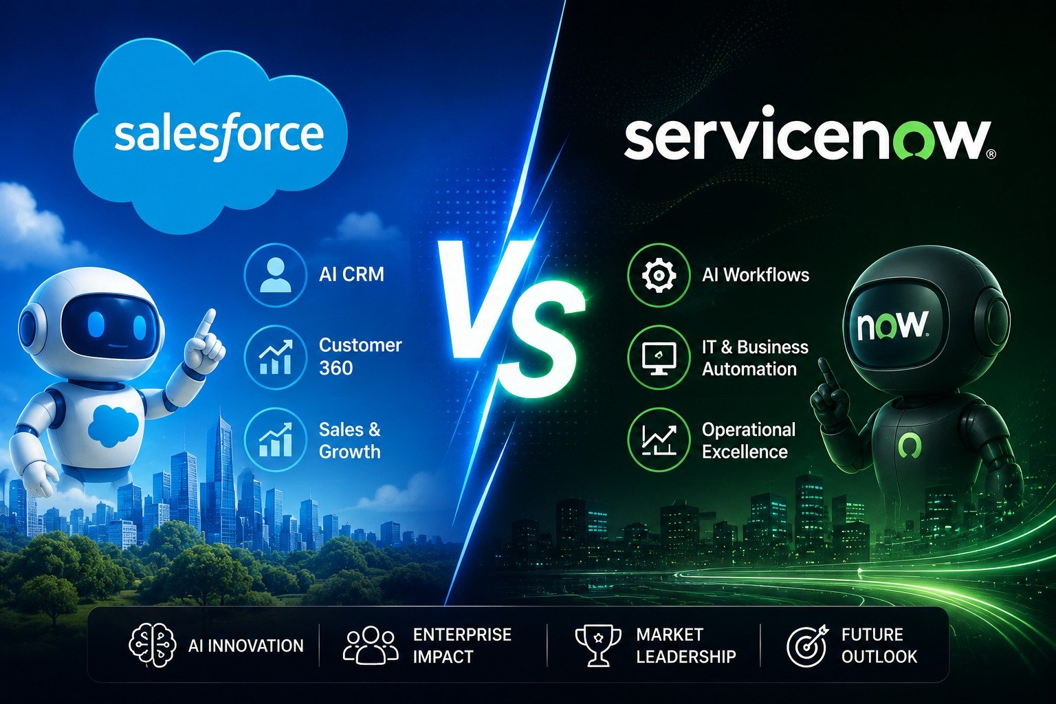 Salesforce vs ServiceNow