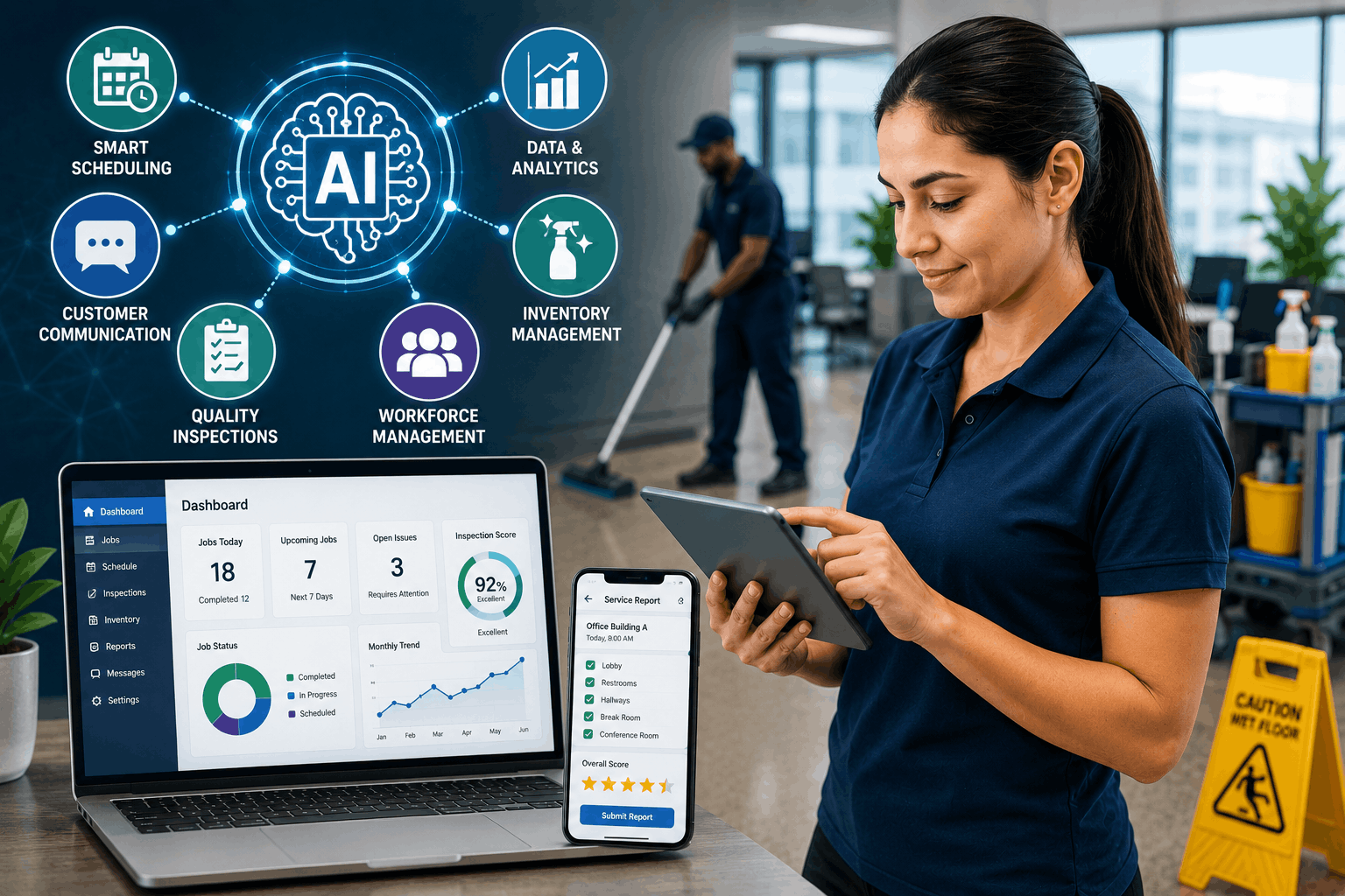 AI for Cleaning Businesses