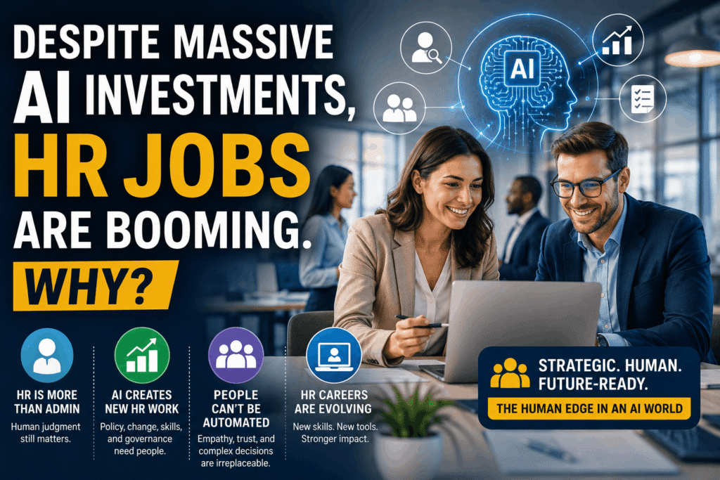 Why HR Jobs Are Growing Despite AI Investments 1 HR jobs
